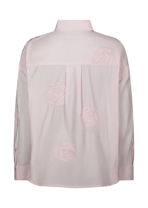 Dalma dori emb skjorte Light pink Neo Noir 